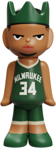 ghostwrite x NBA “Game Face (2025)” Blind Box Case of 12, 100